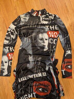 Halloween Mike Myers/Dolls Kill Maxi Dress
